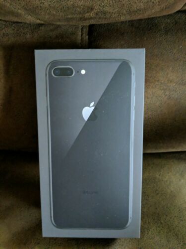 Apple iPhone 8 Plus 8+ 64GB Black EMPTY BOX inserts everything in pics