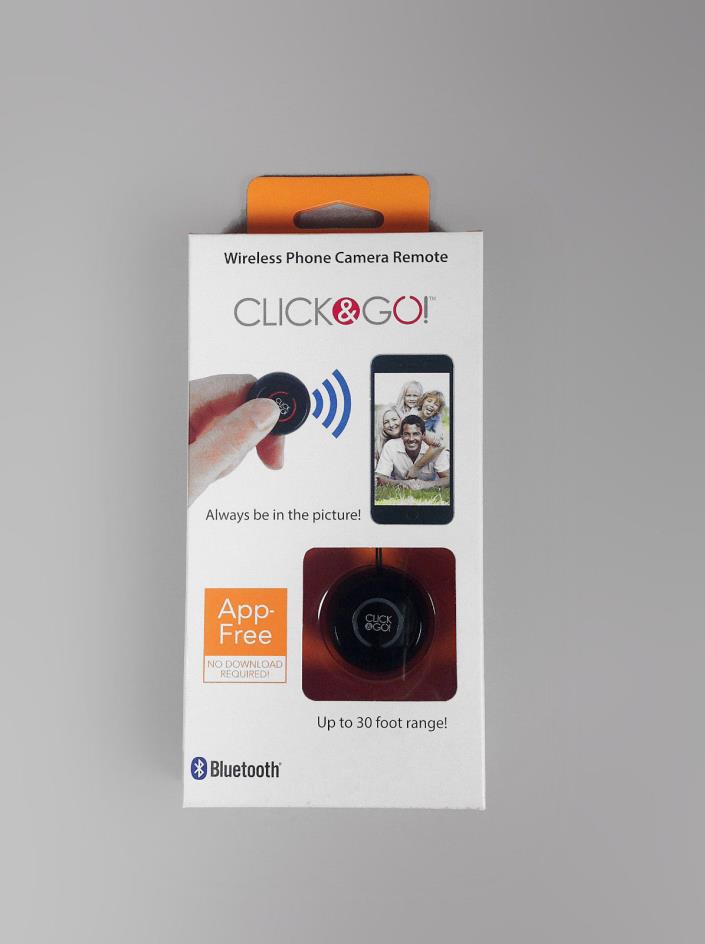 Wireless Phone Click and Go Camera Remote - New in Box