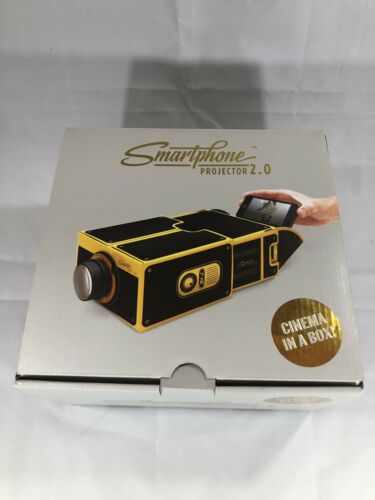 LUCKIES Smartphone Projector 2.0 Cinema in a Box DIY Portable Mobile Phone NEW