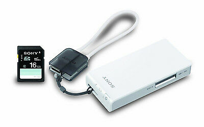 New Sony Portable Wireless Server + 16GB SD Card WGC10/A