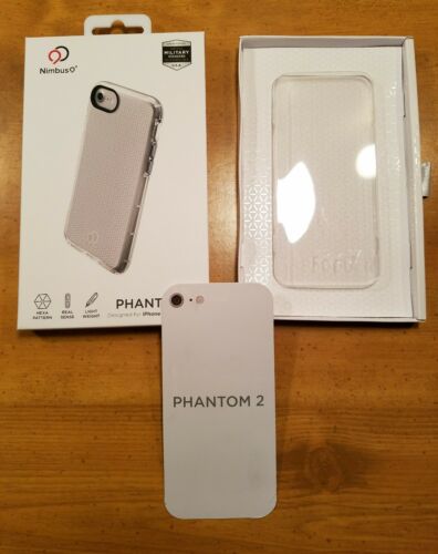 EMPTY BOX ONLY!! Nimbus Phantom 2 for Apple iPhone 8 Hexa Pattern