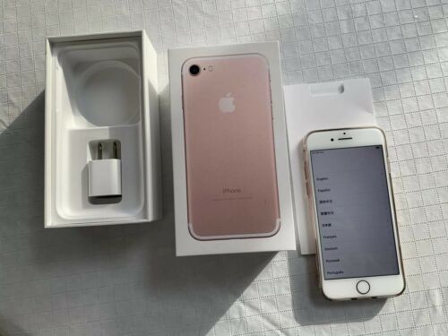 Apple iphone 7 32gb AT&T Rose Gold Excellent Condition!