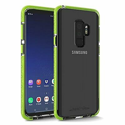 Impact Gel Crusader Lite Series Case for Samsung Galaxy S9+ - Clear/Green