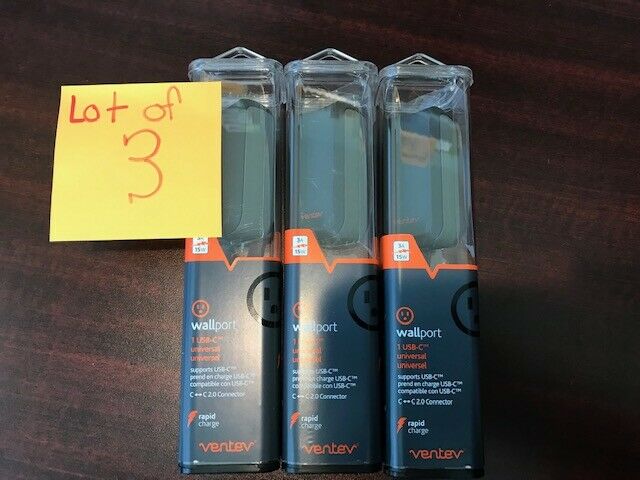 **NEW Dashport rq1240 mini with USB C cable GRY LOT OF 3**