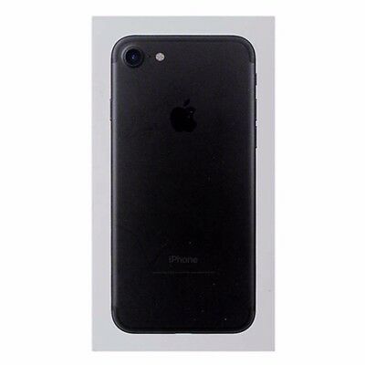 Apple iPhone 7 Retail Box Jet Black 128GB with OEM Accessories - NO PHONE