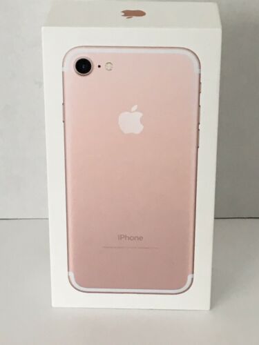 iPhone 7 Empty box ONLY NO accessories No PHONE for 32 GB Gold Free Ship B1