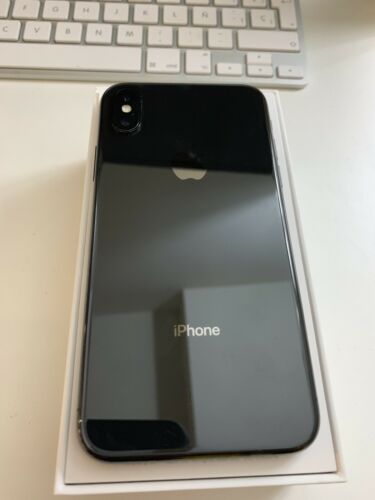 iPhone X Space Grey 256GB Unlocked  (Great condition!)