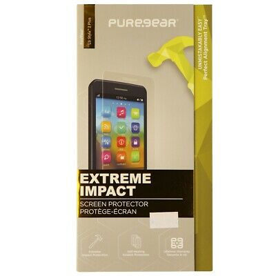 PureGear Extreme Impact Screen Protector w/ Alignment Tray for LG Stylo 2 Plus