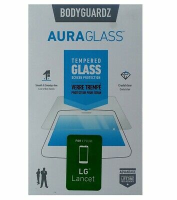 BodyGuardz Aura Glass Tempered Glass Screen Protector for LG Lancet - Clear