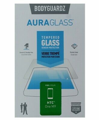 BodyGuardz Aura Glass Tempered Glass Screen Protector for HTC One M9 - Clear