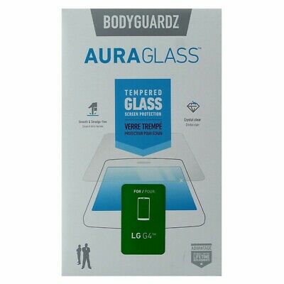 BodyGuardz AuraGlass Tempered Glass Screen Protector for LG G4 - Clear