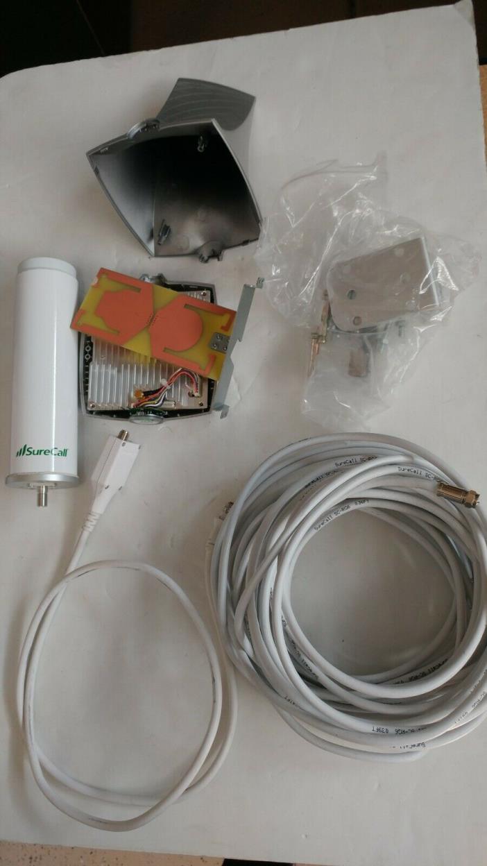 SureCall Flare Cell Phone Signal Booster Kit for All Carriers 3G/4G LTE up to 2,