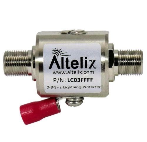 Altelix 75 Ohm F Connector Lightning Protector Cell Phone Boosters 2G 3G 4G LTE