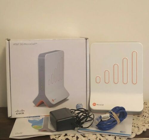 AT&T Cisco Microcell Cell Phone Signal Booster DPH153-AT Complete In Box