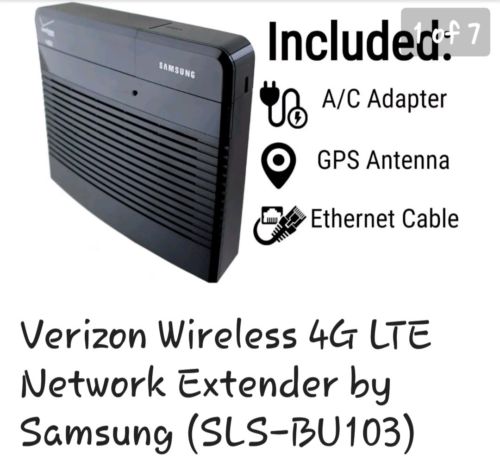 Verizon Wireless 4g LTE network extender by Samsung. Model SLS-BU103