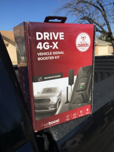 BRAND NEW WEboost Drive 4G-X Car CellPhone Booster (hardmount Antenna Included)