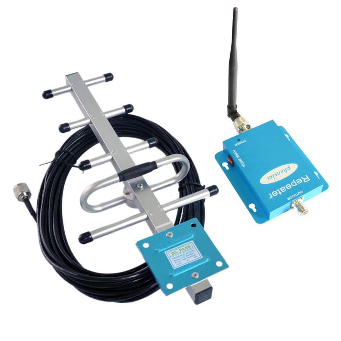850MHz Verizon Cell Phone Signal Booster AT&T Amplifier 3G Repeater Antenna Kit
