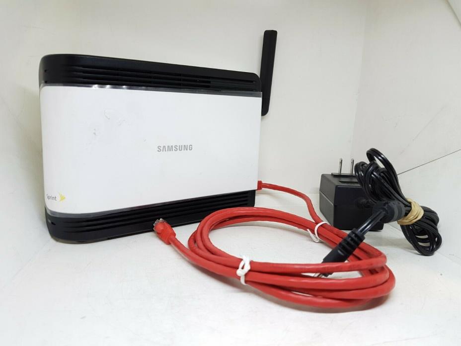 Samsung Airave SCS-26UC2 Phone Signal Booster w/ Adapter Excellent Condition