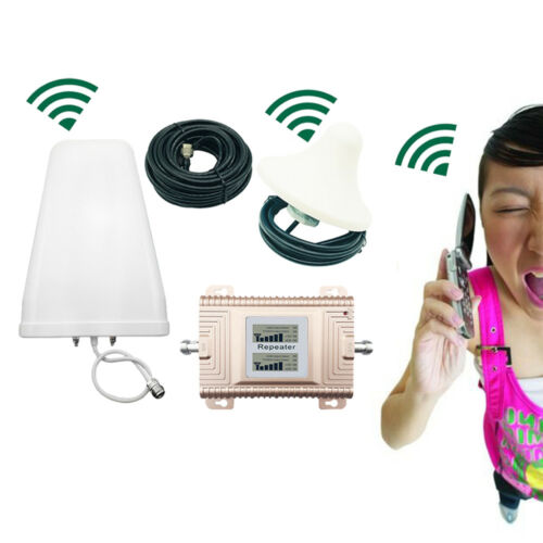 Home 4G/3G Cell Phone Signal Booster Amplifier Repeater Kit