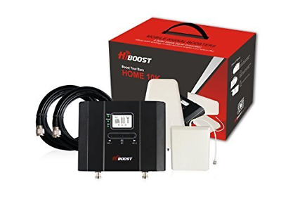 HiBoost 10K - Cell Phone Signal Booster w/ 10,000 sq ft Coverage - Boost Your
