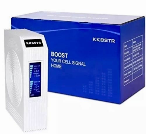 New KKBSTR Cell Phone Signal Booster, ATT T-Mobile Verizon Sprint 2G 3G 4G LTE