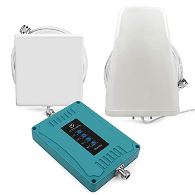 Cell Phone Signal Booster for Home/Office - Multiple Band Cellular Repeater Kit