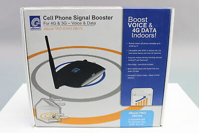 zBoost ZB575-A Trio SOHO ATnT 4G LTE Cell Phone Signal Booster Amplifier Antenna