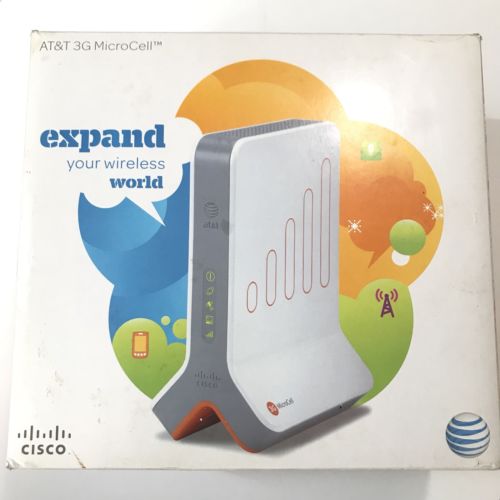 New AT&T Cisco 3G Microcell DPH153-AT Wireless Cell Phone Signal Booster 4G Box