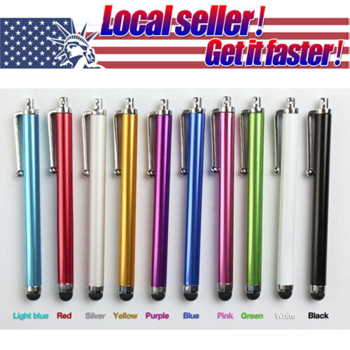 10X Touch Screen Stylus Ballpoint Pen For iPhone Tablets Smart Phones Universal