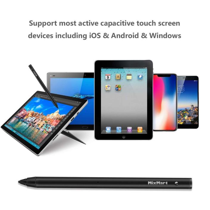 Active Digital Stylus Pen Touch Screen Draw Chargeable For IOS Android Laptop