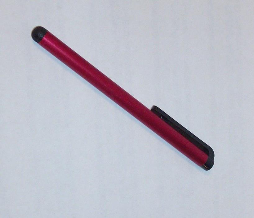 Stylus Pen ~ Universal ~ ( RED ) - Smartphones/iPhones - USA Seller!
