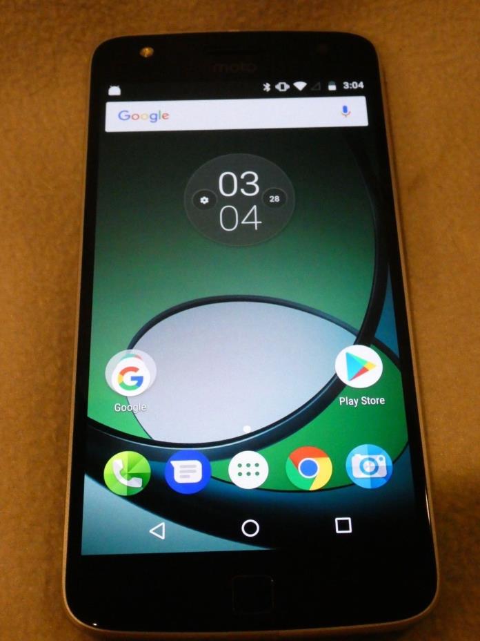 Motorola Moto Z Play 32GB XT1635-02 Black *Unlocked* 4G LTE Smartphone