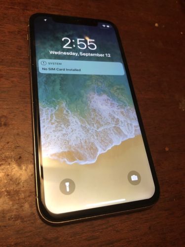 Apple iPhone X - 256GB - Space Gray Unlocked Smartphone Clean ESN Cracked Works
