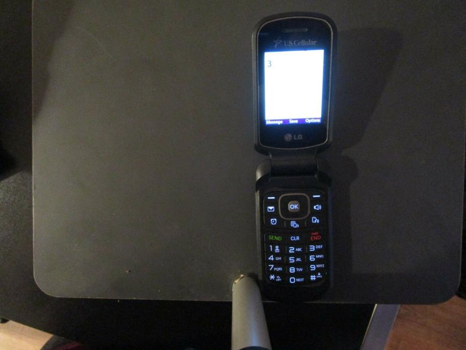 LG Wine II UN430 - Gray (U.S. Cellular) Cellular Phone