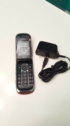 (UNLOCKED)Nokia 6350 - Red (AT&T) Cellular Phone