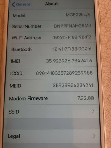 Apple iPhone 6 - 64GB - Gold (Unlocked) A1549 (GSM)