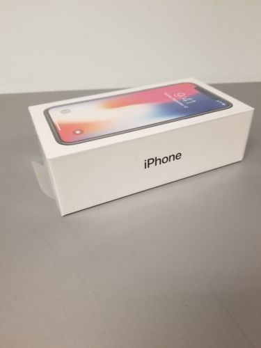 New Apple iPhone X - 64GB - Space Gray (Factory Unlocked) A1865 (CDMA + GSM)
