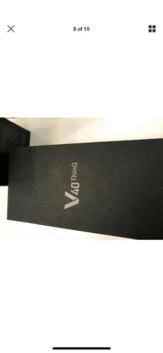 LG V40 ThinQ LMV405UA - 64GB - Aurora Black (AT&T) Brand New.  Never Used.