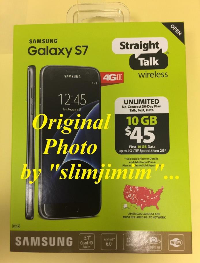 Straight Talk Samsung Galaxy S7 SmartPhone (SAG930VL) - New & Sealed