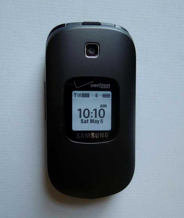 Samsung Gusto 2 SCH-U365 - Charcoal Gray Black (Verizon Prepaid) Cellular Phone