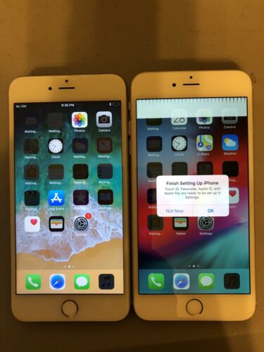 Lot of (2) - Apple iPhone 6 Plus - (Unknown Carrier) A1524