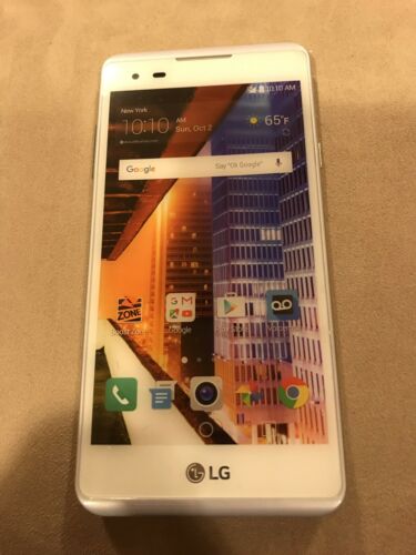 LG Tribute 5 White Display Phone