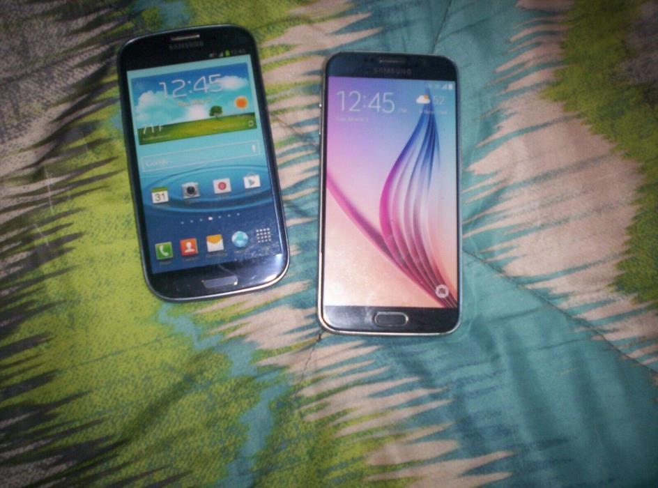 3 SAMSUNG DUMMY smartphones galaxyS111 & galaxyS6...not real phones