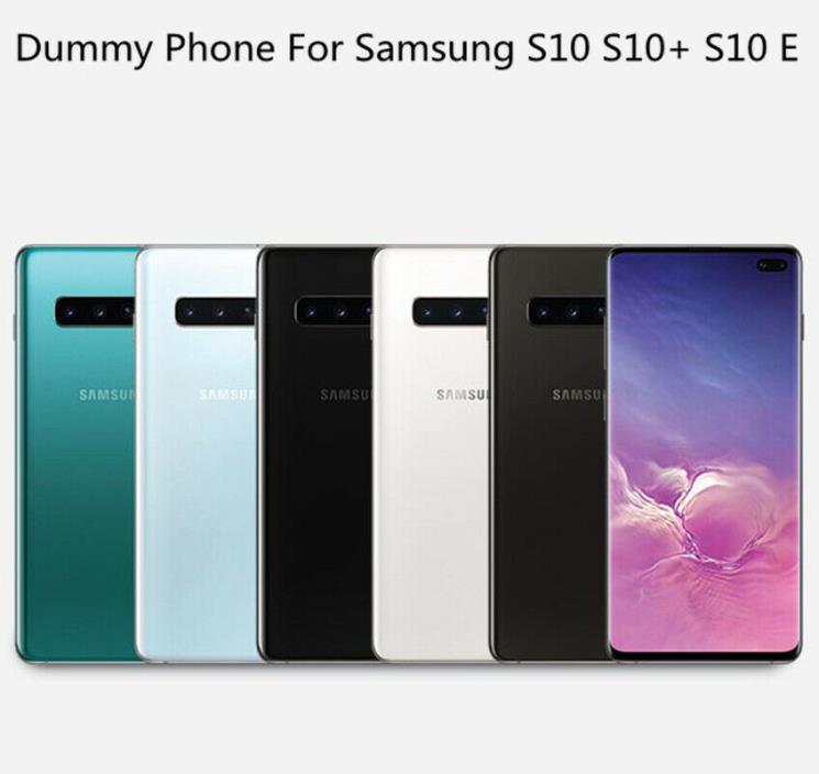 For Samsung Galaxy S10 S10+ E Dummy Cell Phone Display Phone with Color screen