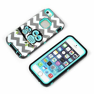 iPhone 5C Phone Case Shockproof with Owl couples Design