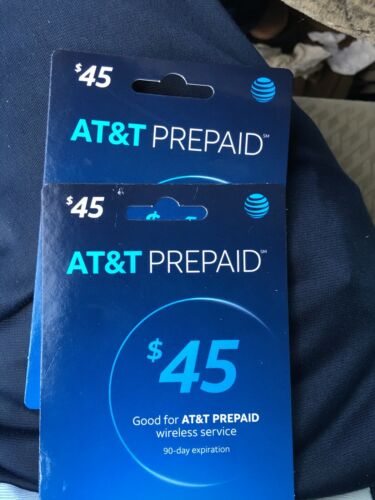 AT&T GoPhone PREPAID $45 REFILL(after Buying Give Me Your # I Can Refill Direct.
