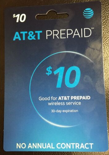 AT&T Prepaid (Formerly GoPhone) $10 Refill