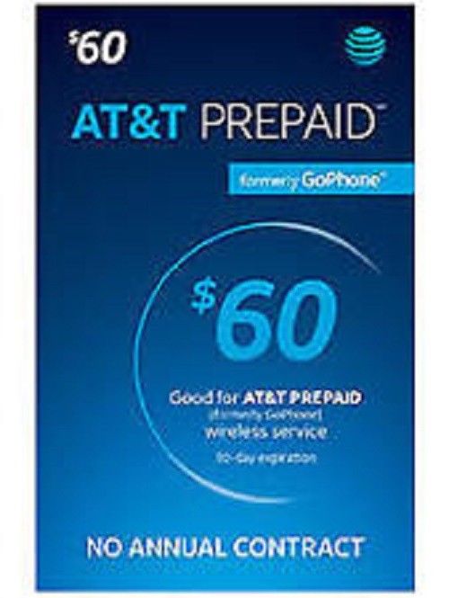AT&T Go Phone $60 Refill, fast & right