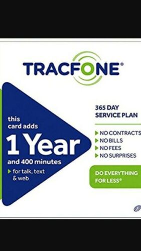 TRACFONE $99.99 Refill 400 Minutes double and triple. Promo codes accepted