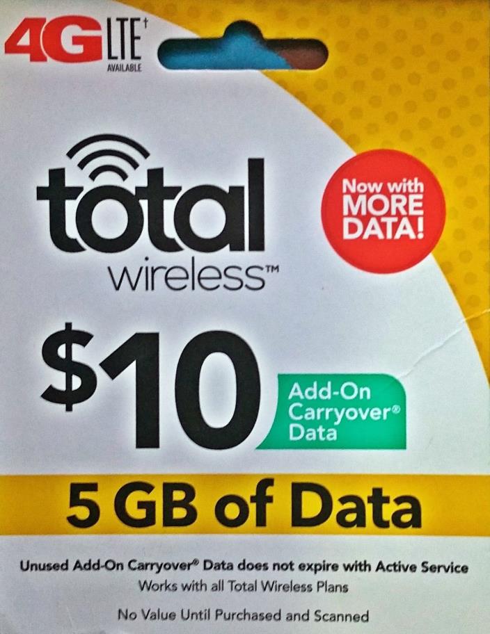 5 GB TOTAL WIRELESS DATA card